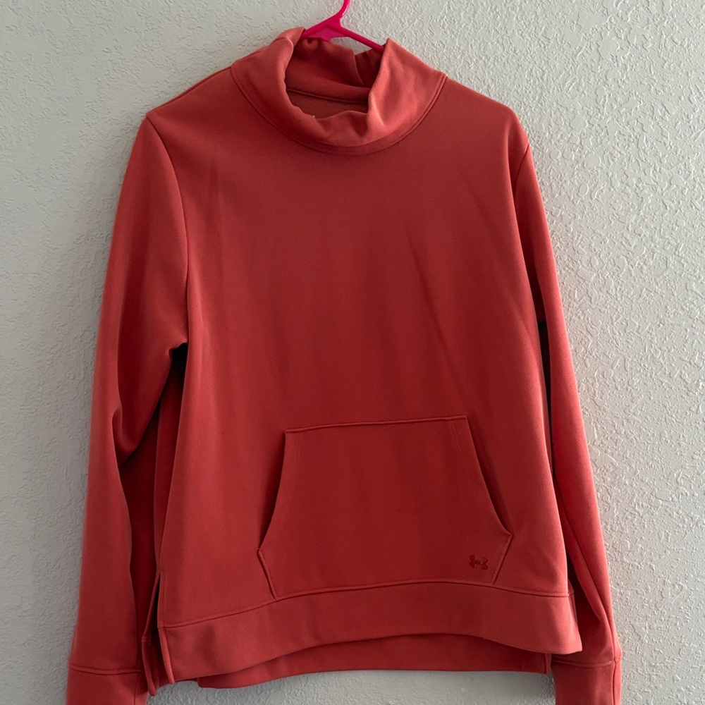 Under Armour Men's Turtleneck Sweater in Red